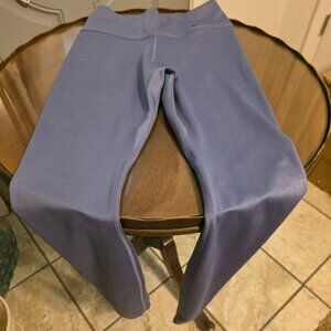 💗 Nike Dri-Fit Metallic Lavender Full-Length Yoga Pants Size XS